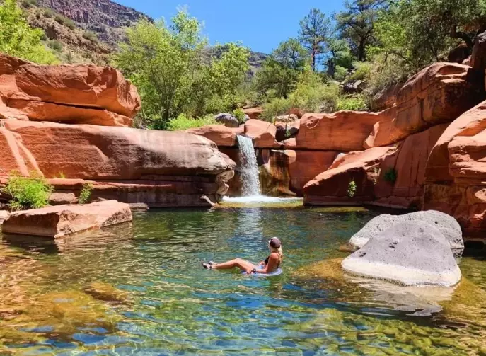 Water Holes Canyon hiking permit