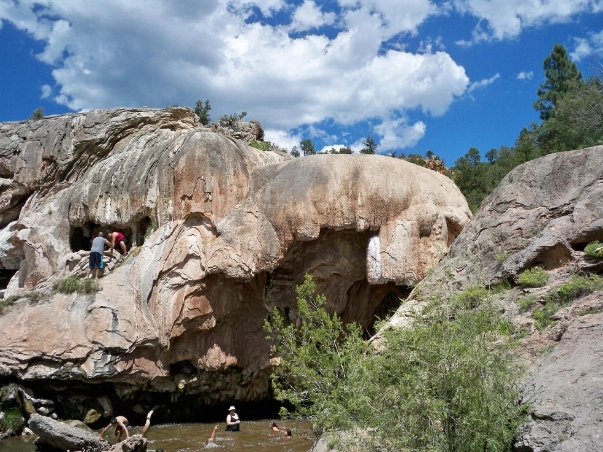 Jemez Springs hot springs