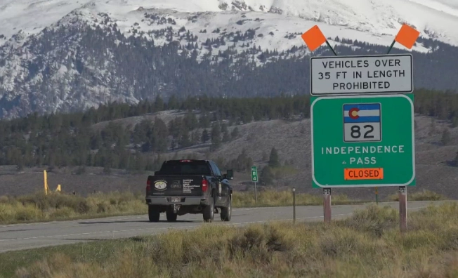 Aspen to Leadville detour Aspen to Leadville detour