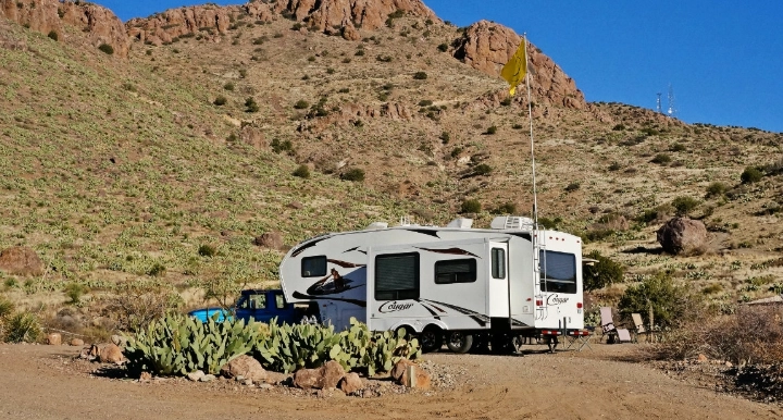 New Mexico national parks with RV sites