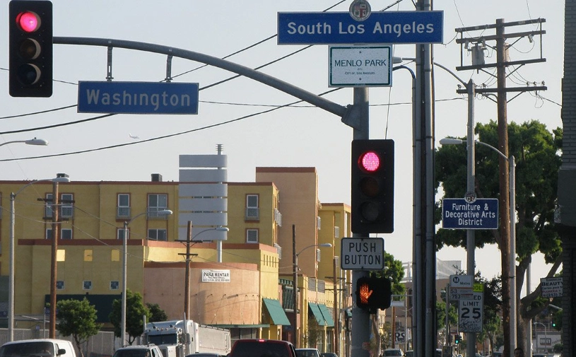 South Central Los Angeles neighborhoods