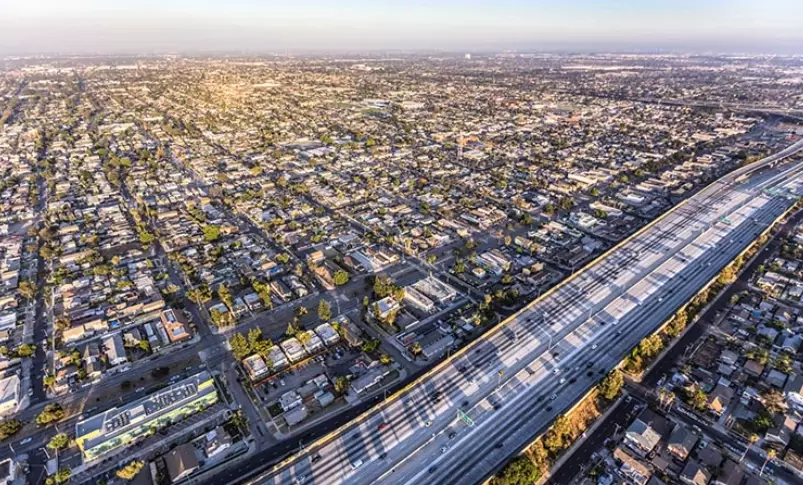 living in South Central LA