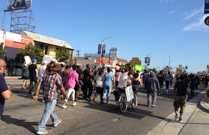 living in South Central LA