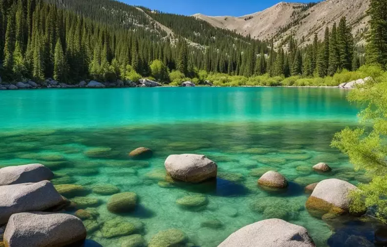 camping at Bear Lake