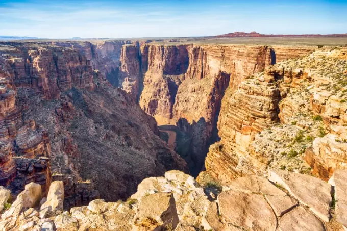 Little Colorado River overlook camping