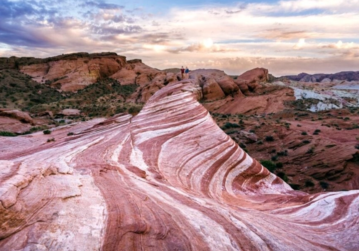 Nevada red rock formations