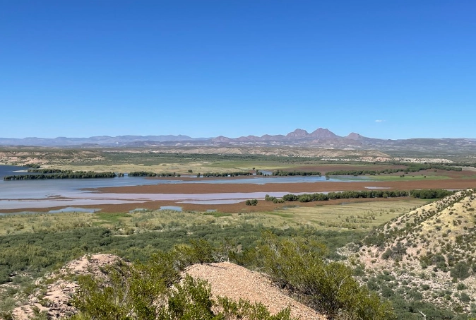 San Carlos Lake fishing