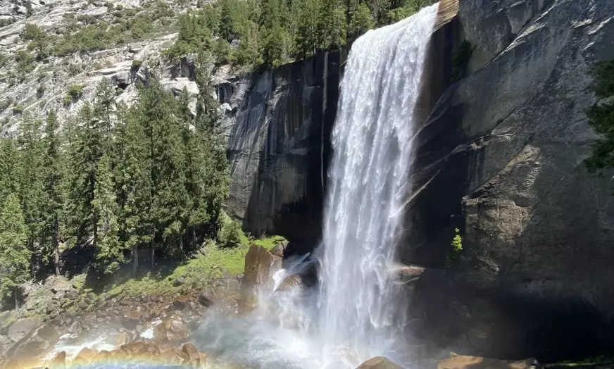 vernal falls geography