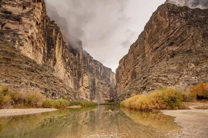 Santa Elena Canyon trail