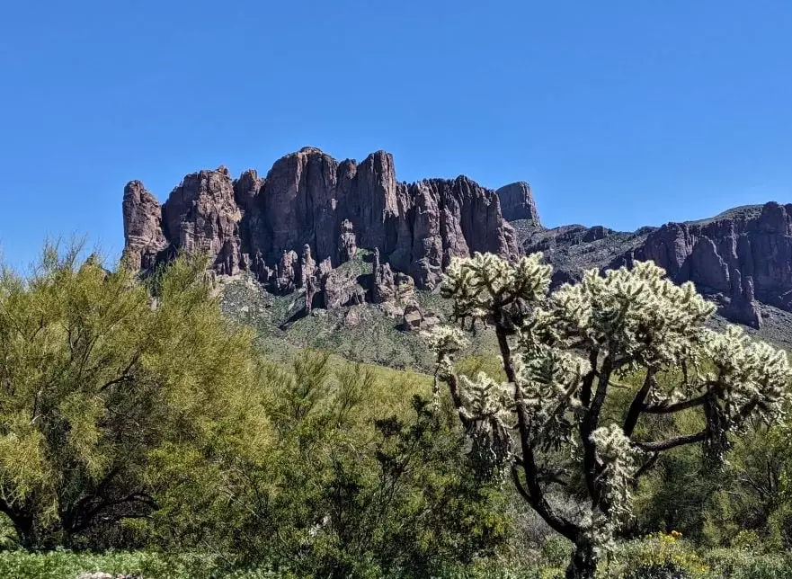 Arizona desert trails