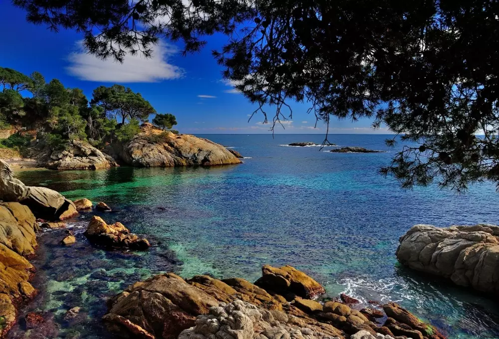 Mediterranean coast travel