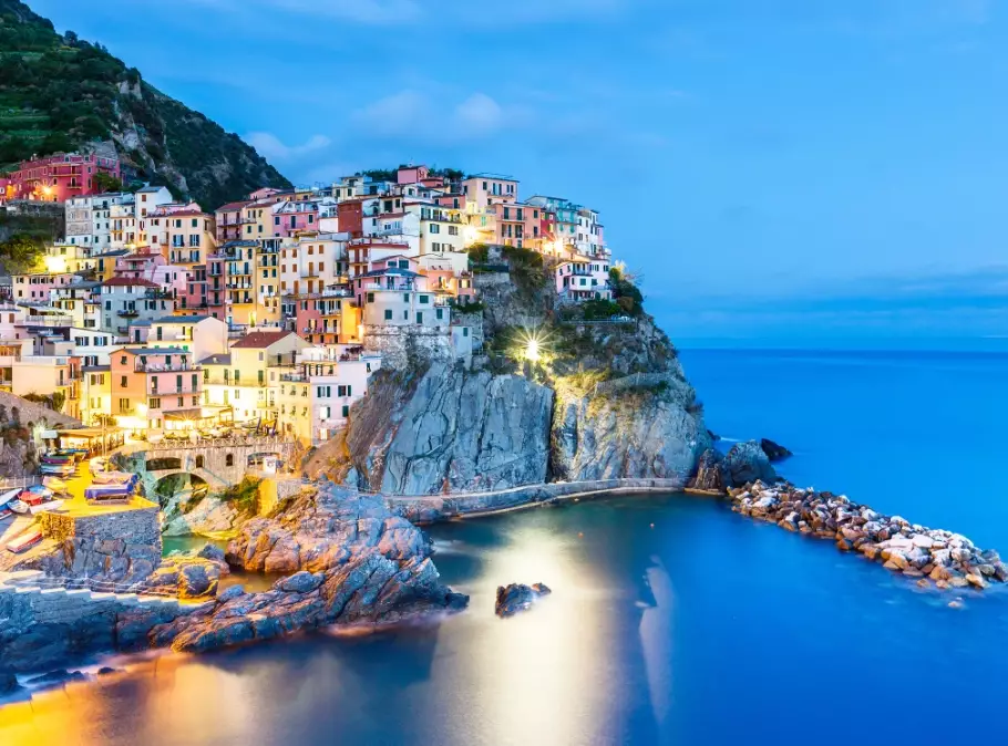 Italy coastal towns