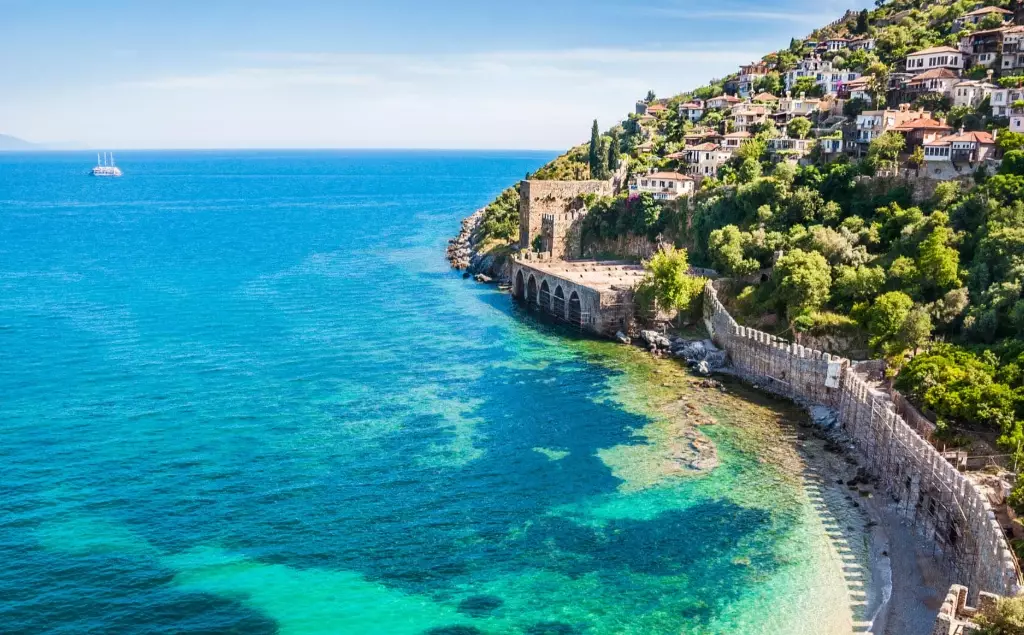 Mediterranean coast travel