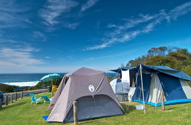 oceanfront camping tips