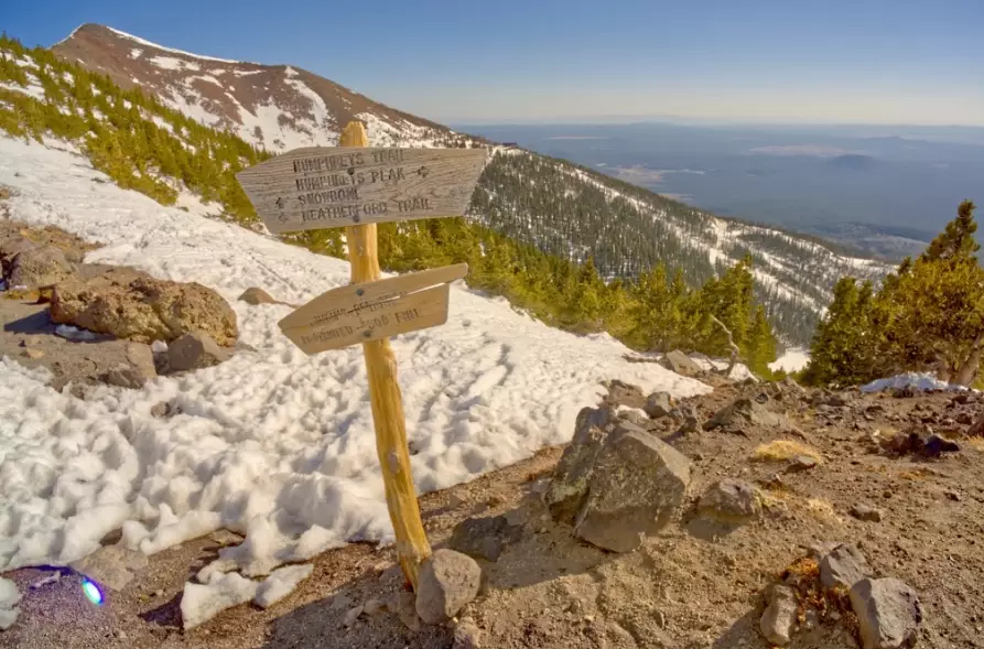 San Francisco Peaks climbing