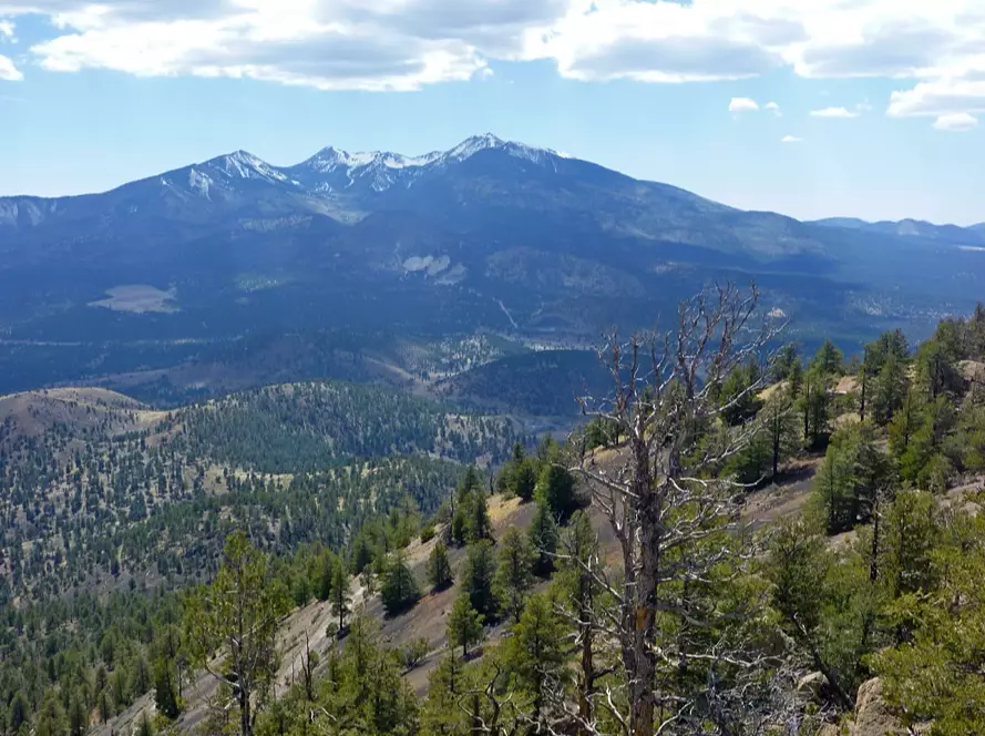 Arizona highest peak trail
