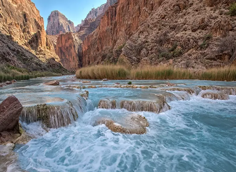 Little Colorado River blue water