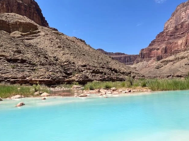 Why is the Colorado River blue