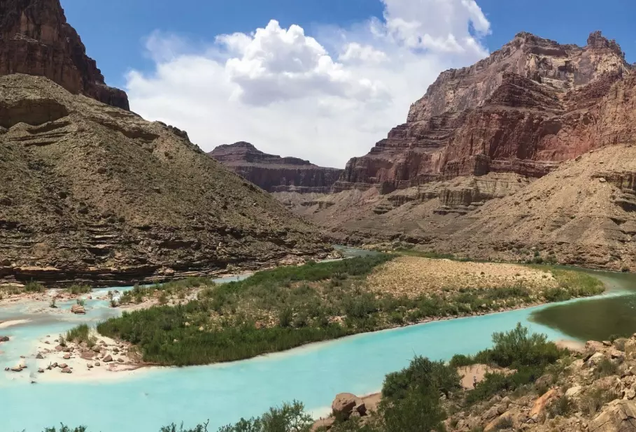 Little Colorado River depth