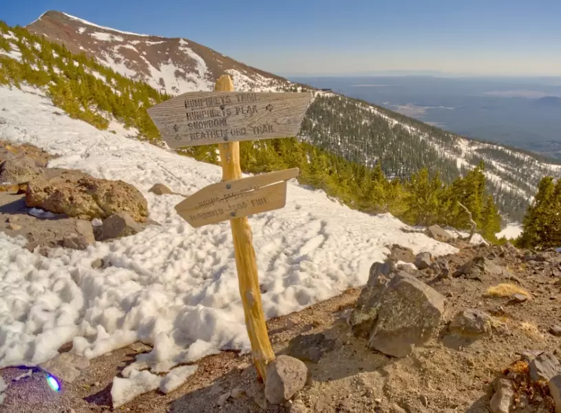 San Francisco Peaks hiking